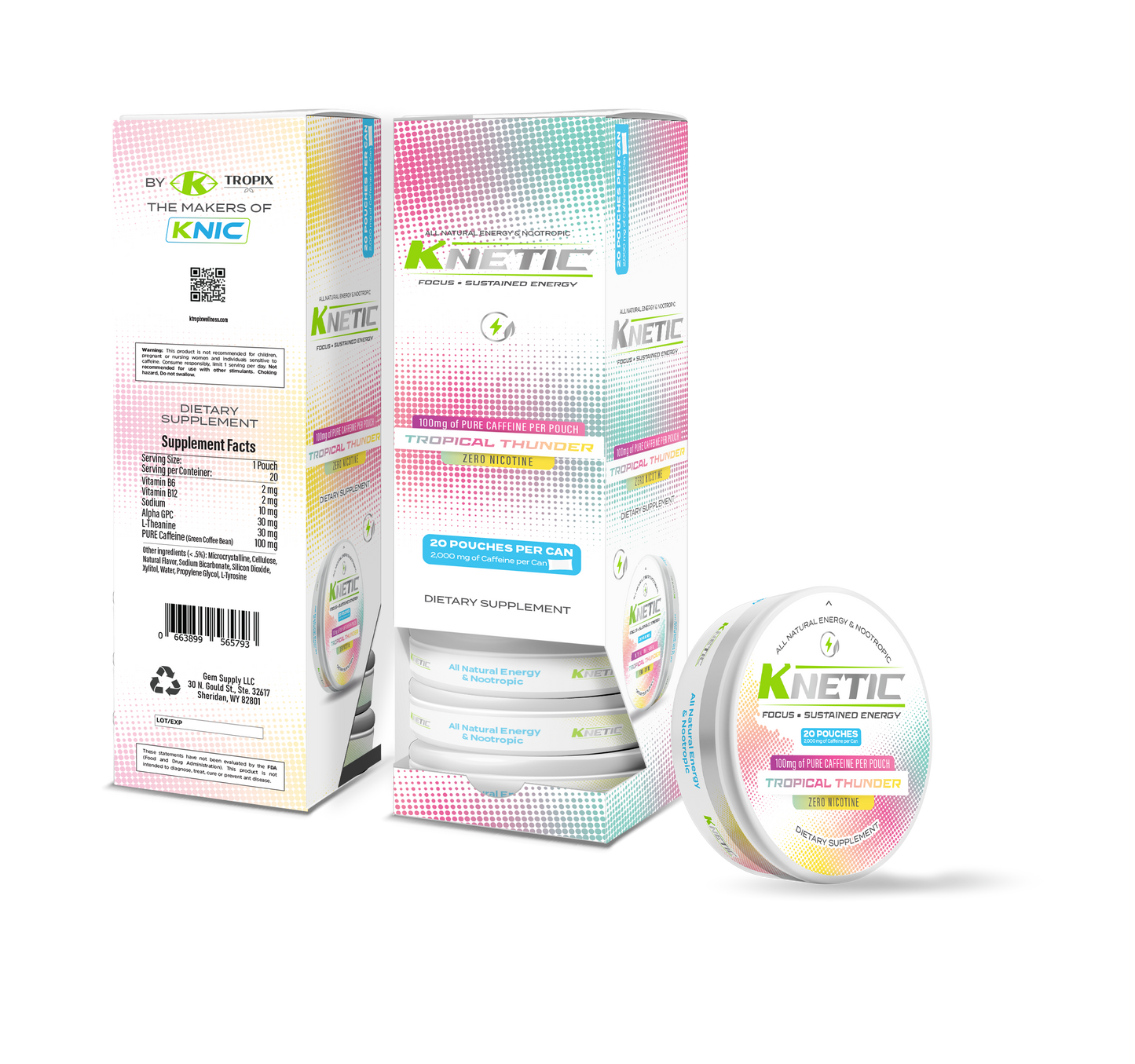KNETIC All Natural Energy Pouches – Energy Redefined, Naturally!