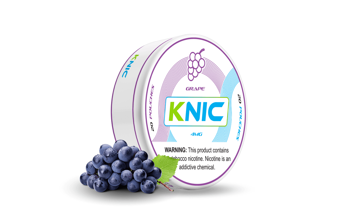 KNIC Nicotine Pouches by K Tropix – Pure Nicotine, Incredible Flavors