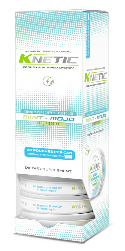 KNETIC All Natural Energy Pouches – Energy Redefined, Naturally!