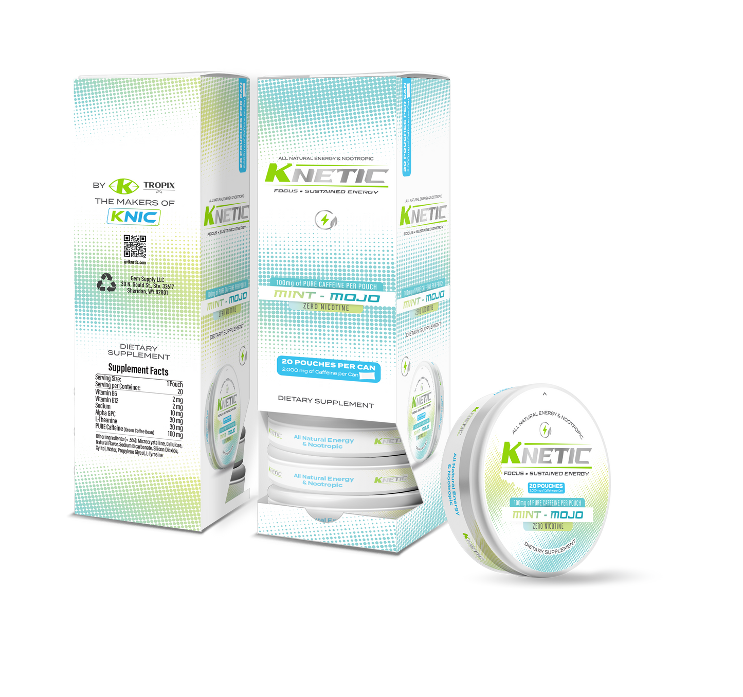 KNETIC All Natural Energy Pouches – Energy Redefined, Naturally!