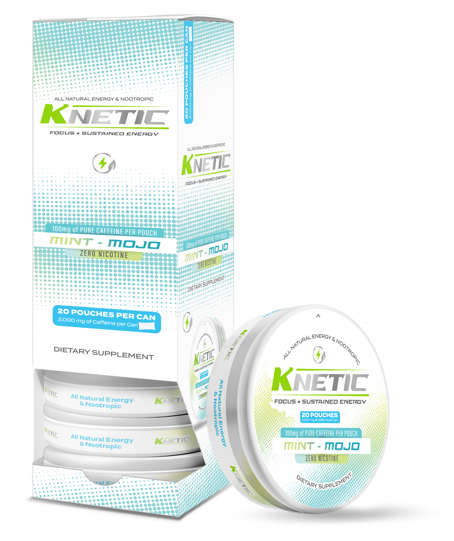 KNETIC All Natural Energy Pouches – Energy Redefined, Naturally!