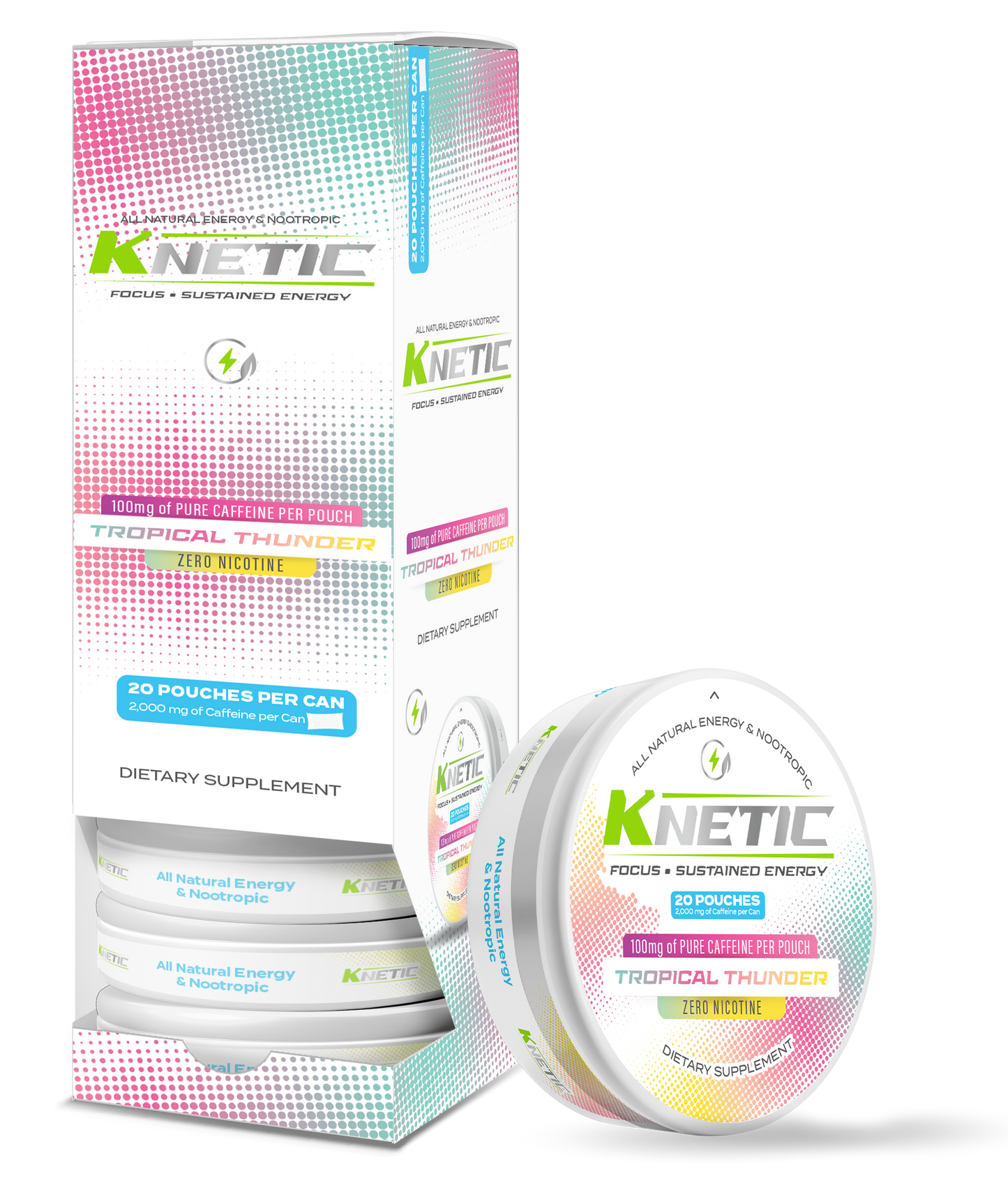 KNETIC All Natural Energy Pouches – Energy Redefined, Naturally!